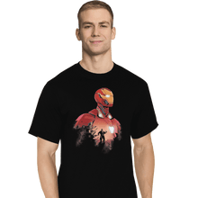 Load image into Gallery viewer, Shirts T-Shirts, Tall / Large / Black I R O N M A N