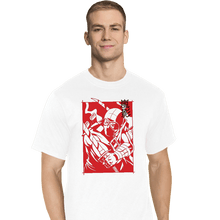 Load image into Gallery viewer, Daily_Deal_Shirts T-Shirts, Tall / Large / White Ninja Rival