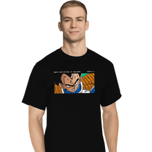 Load image into Gallery viewer, Shirts T-Shirts, Tall / Large / Black Vegeta Continue