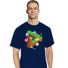 Load image into Gallery viewer, Secret_Shirts T-Shirts, Tall / Large / Navy Sonic Penrose