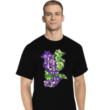 Load image into Gallery viewer, Shirts T-Shirts, Tall / Large / Black Magical Silhouettes - Flotsam and Jetsam