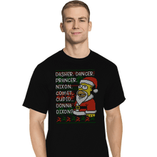 Load image into Gallery viewer, Daily_Deal_Shirts T-Shirts, Tall / Large / Black I&#39;ll Be Homer For Christmas
