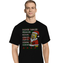 Load image into Gallery viewer, Daily_Deal_Shirts T-Shirts, Tall / Large / Black I'll Be Homer For Christmas