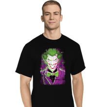 Load image into Gallery viewer, Daily_Deal_Shirts T-Shirts, Tall / Large / Black Glitch Joker