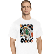 Load image into Gallery viewer, Daily_Deal_Shirts T-Shirts, Tall / Large / White Irezumi Link