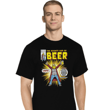 Load image into Gallery viewer, Shirts T-Shirts, Tall / Large / Black God Of Beer