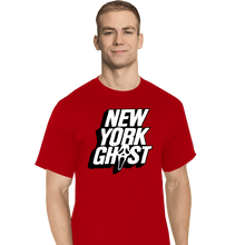 Load image into Gallery viewer, Daily_Deal_Shirts T-Shirts, Tall / Large / Red New York Ghost