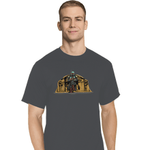 Load image into Gallery viewer, Secret_Shirts T-Shirts, Tall / Large / Charcoal Boba Sanders