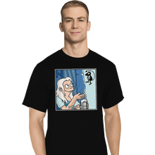 Load image into Gallery viewer, Shirts T-Shirts, Tall / Large / Black Is This A Cat?