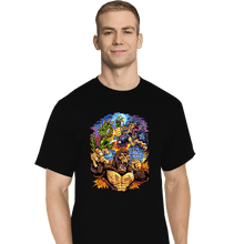 Load image into Gallery viewer, Daily_Deal_Shirts T-Shirts, Tall / Large / Black Rampage Arcade Tribute
