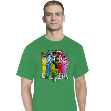 Load image into Gallery viewer, Secret_Shirts T-Shirts, Tall / Large / Sports Grey Grinch Ranger!