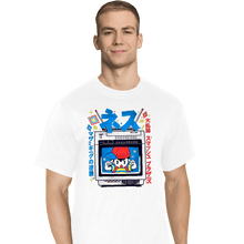 Load image into Gallery viewer, Secret_Shirts T-Shirts, Tall / Large / White Retro Player