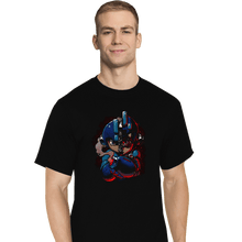 Load image into Gallery viewer, Secret_Shirts T-Shirts, Tall / Large / Black Mega-Terminator
