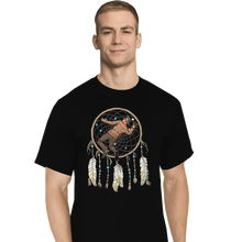 Load image into Gallery viewer, Shirts T-Shirts, Tall / Large / Black Dreamcatcher
