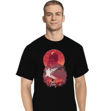 Load image into Gallery viewer, Shirts T-Shirts, Tall / Large / Black Red Guardian Sun