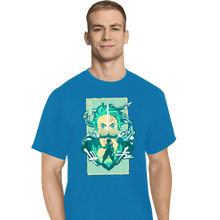 Load image into Gallery viewer, Shirts T-Shirts, Tall / Large / Royal Blue Water Breathing