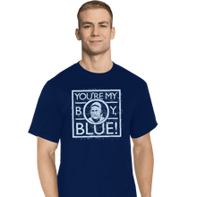 Load image into Gallery viewer, Shirts T-Shirts, Tall / Large / Navy Blue