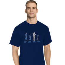 Load image into Gallery viewer, Shirts T-Shirts, Tall / Large / Navy Central Road
