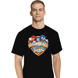Daily_Deal_Shirts T-Shirts, Tall / Large / Black Segamaniacs