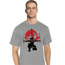 Load image into Gallery viewer, Shirts T-Shirts, Tall / Large / Sports Grey Crimson Boar