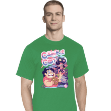 Load image into Gallery viewer, Shirts T-Shirts, Tall / Large / Sports Grey Cookie Cat