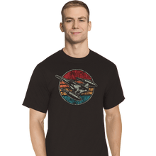 Load image into Gallery viewer, Shirts T-Shirts, Tall / Large / Black Vintage Starfighter
