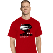 Load image into Gallery viewer, Shirts T-Shirts, Tall / Large / Red Viva La Robolution