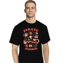 Load image into Gallery viewer, Daily_Deal_Shirts T-Shirts, Tall / Large / Black Pirate Starter Pack
