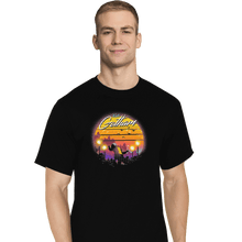 Load image into Gallery viewer, Shirts T-Shirts, Tall / Large / Black Gotham Wave