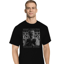 Load image into Gallery viewer, Shirts T-Shirts, Tall / Large / Black Ya Filthy Animal