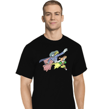 Load image into Gallery viewer, Daily_Deal_Shirts T-Shirts, Tall / Large / Black The Duck Knight