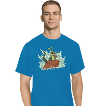 Load image into Gallery viewer, Secret_Shirts T-Shirts, Tall / Large / Royal Blue The Little Alligator