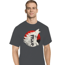 Load image into Gallery viewer, Secret_Shirts T-Shirts, Tall / Large / Charcoal Kaiju Through Japan