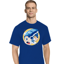 Load image into Gallery viewer, Shirts T-Shirts, Tall / Large / Royal Blue The Blue Bomber Head