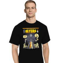Load image into Gallery viewer, Secret_Shirts T-Shirts, Tall / Large / Black Shapeless Myers