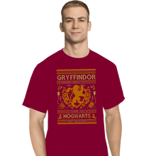 Load image into Gallery viewer, Shirts T-Shirts, Tall / Large / Red GRYFFINDOR Sweater