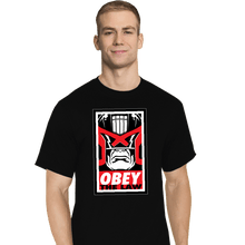 Load image into Gallery viewer, Daily_Deal_Shirts T-Shirts, Tall / Large / Black Obey The Law