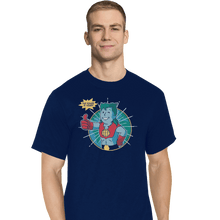 Load image into Gallery viewer, Shirts T-Shirts, Tall / Large / Navy Planet Boy