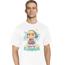 Load image into Gallery viewer, Shirts T-Shirts, Tall / Large / White Ready For Summer
