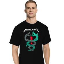 Load image into Gallery viewer, Shirts T-Shirts, Tall / Large / Black The Twin Snakes