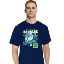 Load image into Gallery viewer, Shirts T-Shirts, Tall / Large / Navy Beware Of Chomp Chomp