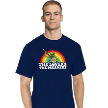 Load image into Gallery viewer, Daily_Deal_Shirts T-Shirts, Tall / Large / Navy Rainbow Connection
