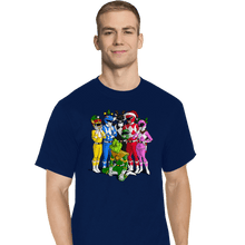 Load image into Gallery viewer, Daily_Deal_Shirts T-Shirts, Tall / Large / Navy Grinch Rangers