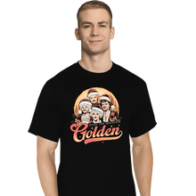 Load image into Gallery viewer, Daily_Deal_Shirts T-Shirts, Tall / Large / Black Golden Holidays