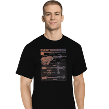 Load image into Gallery viewer, Shirts T-Shirts, Tall / Large / Black Event Horizon Specs