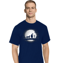 Load image into Gallery viewer, Shirts T-Shirts, Tall / Large / Navy Hakuna Matata In The Jungle