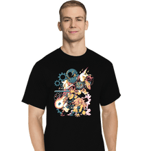 Load image into Gallery viewer, Shirts T-Shirts, Tall / Large / Black BC Chrono Heroes