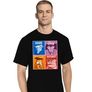 Shirts T-Shirts, Tall / Large / Black Home Movies