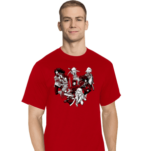 Daily_Deal_Shirts T-Shirts, Tall / Large / Red Symphonia