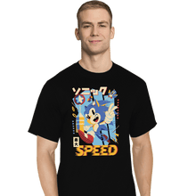 Load image into Gallery viewer, Daily_Deal_Shirts T-Shirts, Tall / Large / Black Top Speed